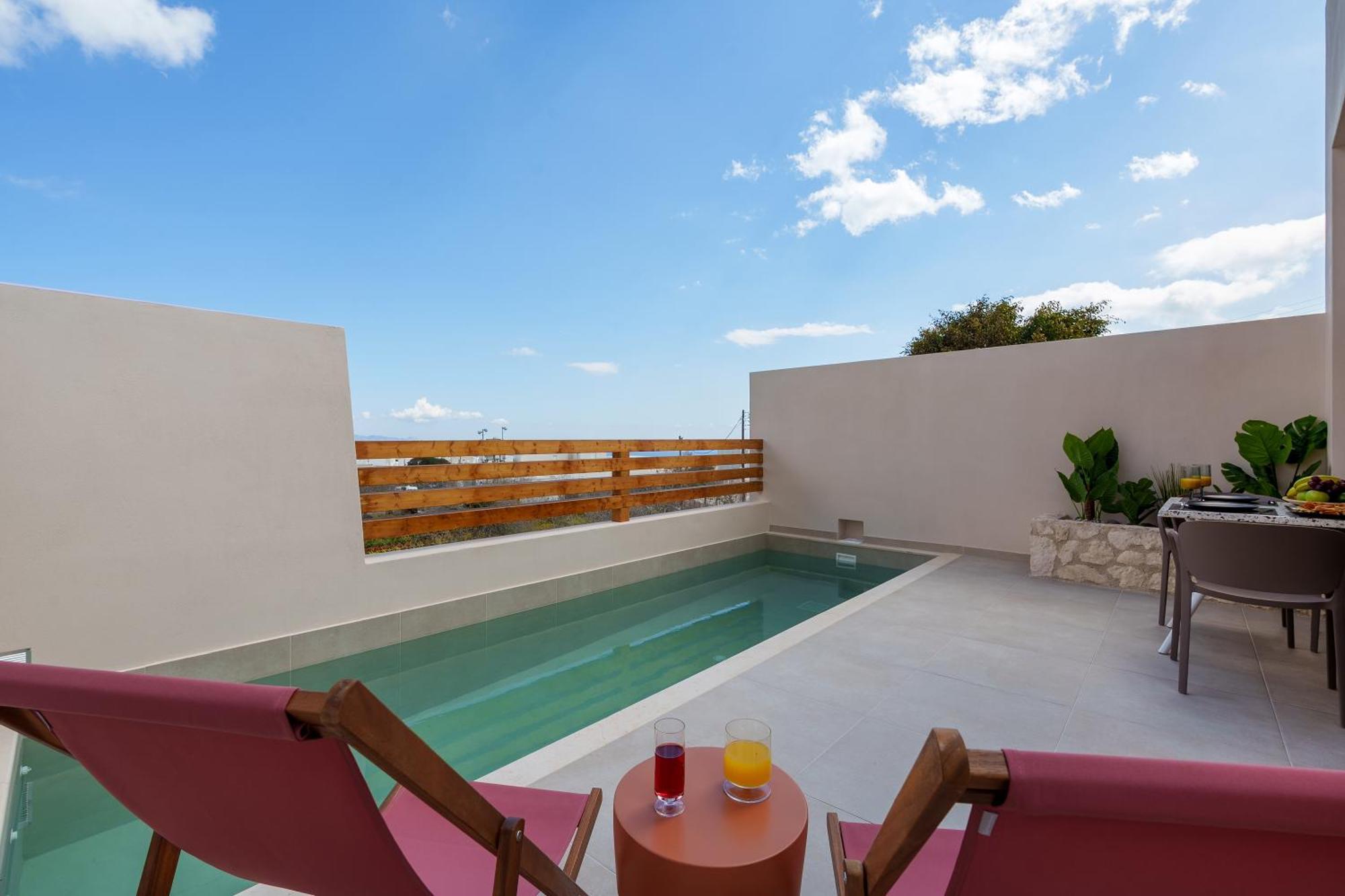 Sugarwhite Suites With Private Not Heated Pool Emporio  외부 사진